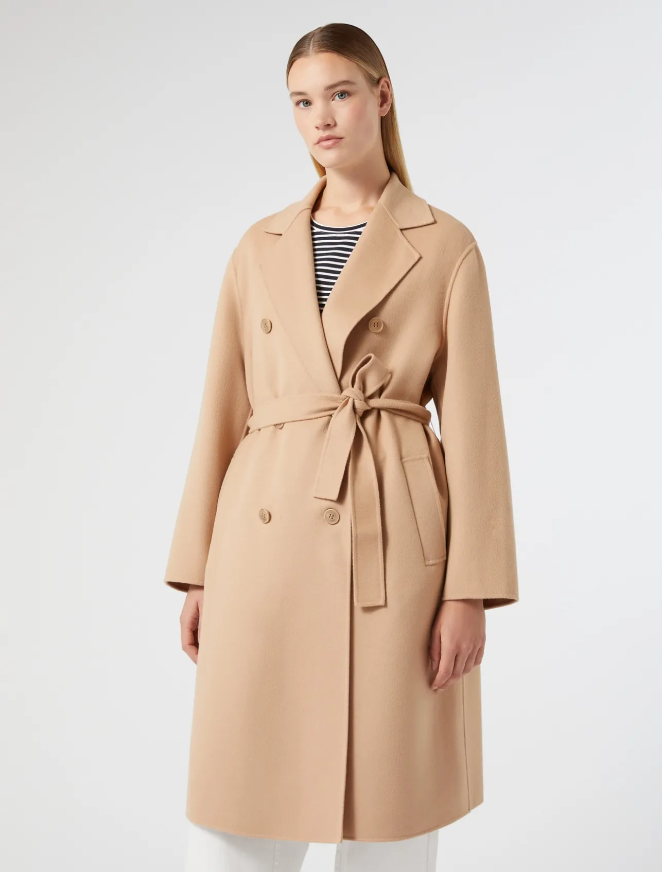 Cappotto in double di misto lana*Marina Rinaldi Online