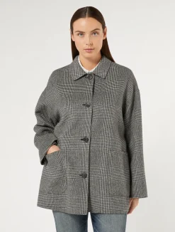 Cappotto in double di misto lana*Marina Rinaldi Hot