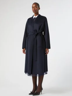 Cappotto in double di pura lana*Marina Rinaldi Discount