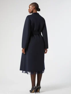 Cappotto in double di pura lana*Marina Rinaldi Discount