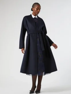 Cappotto in double di pura lana*Marina Rinaldi Discount
