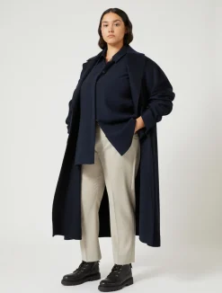 Cappotto in double di pura lana*Marina Rinaldi Sale