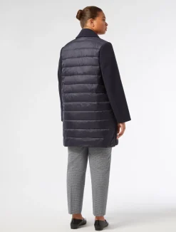 Cappotto in panno jersey e tela di nylon antigoccia*Marina Rinaldi Sale