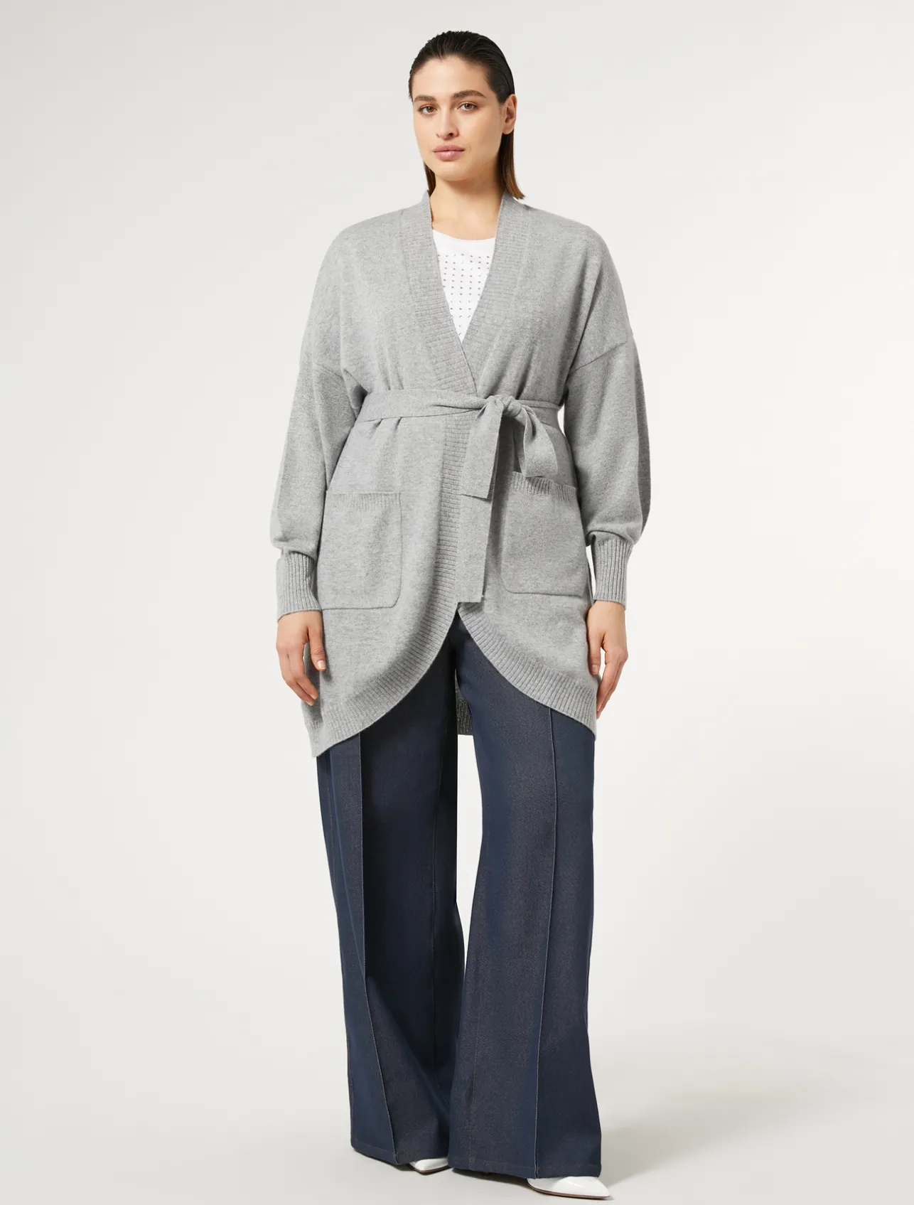 Cardigan in cachemire*Marina Rinaldi Outlet