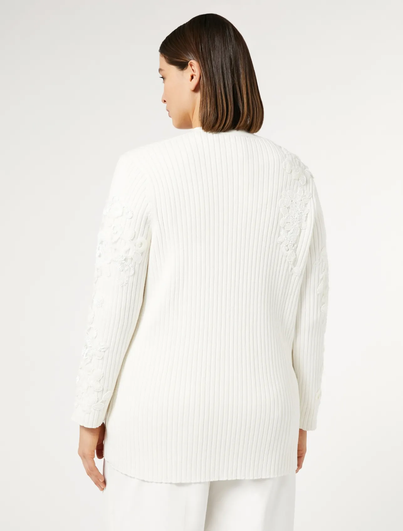 Cardigan in cotone con ricami*Marina Rinaldi Hot
