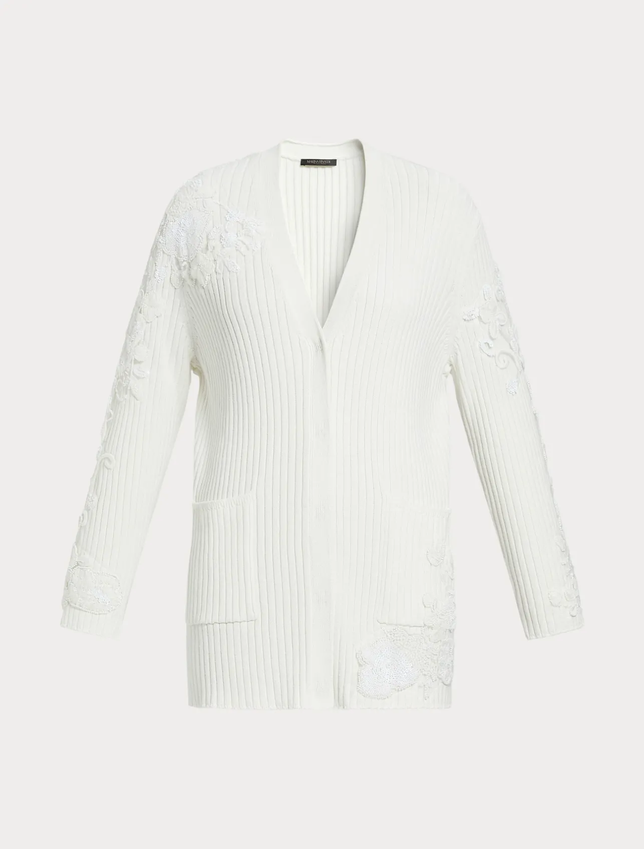 Cardigan in cotone con ricami*Marina Rinaldi Hot