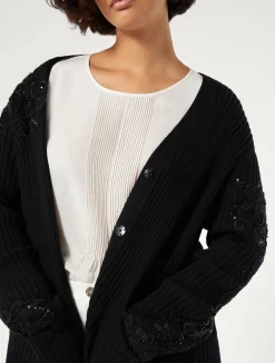 Cardigan in cotone con ricami*Marina Rinaldi Clearance