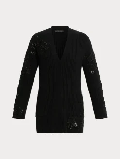Cardigan in cotone con ricami*Marina Rinaldi Clearance