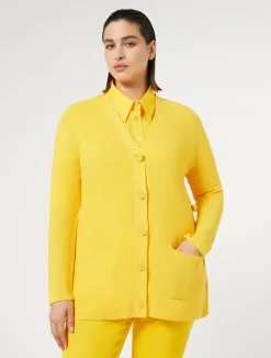 Cardigan in cotone crêpe*Marina Rinaldi Hot