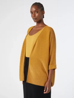 Cardigan in cotone crêpe*Marina Rinaldi Outlet