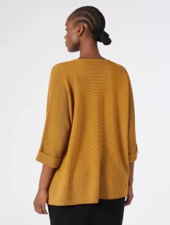 Cardigan in cotone crêpe*Marina Rinaldi Outlet