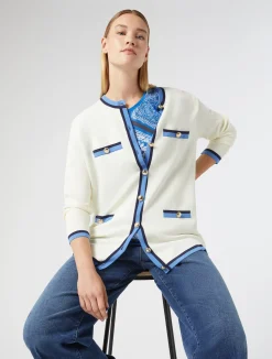 Cardigan in cotone modal*Marina Rinaldi Discount