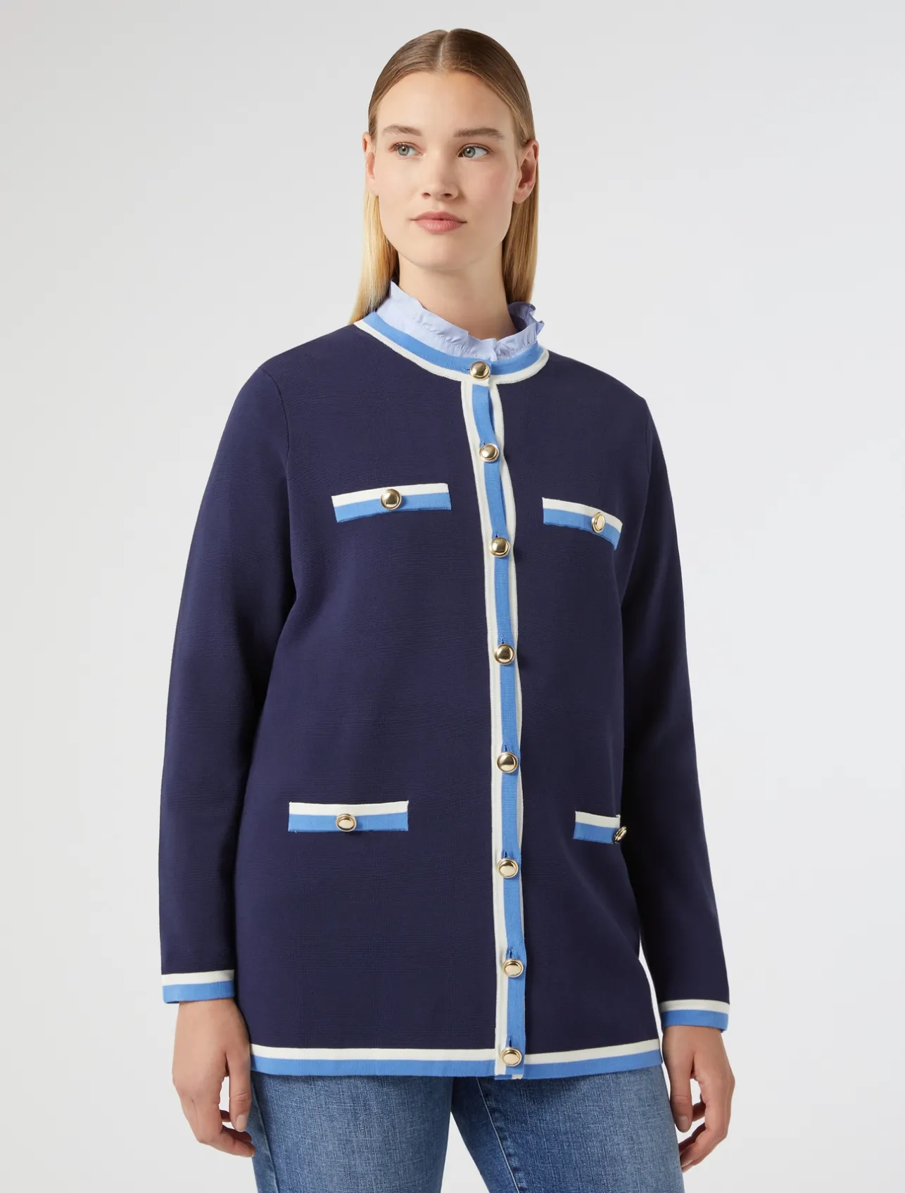 Cardigan in cotone modal*Marina Rinaldi Clearance