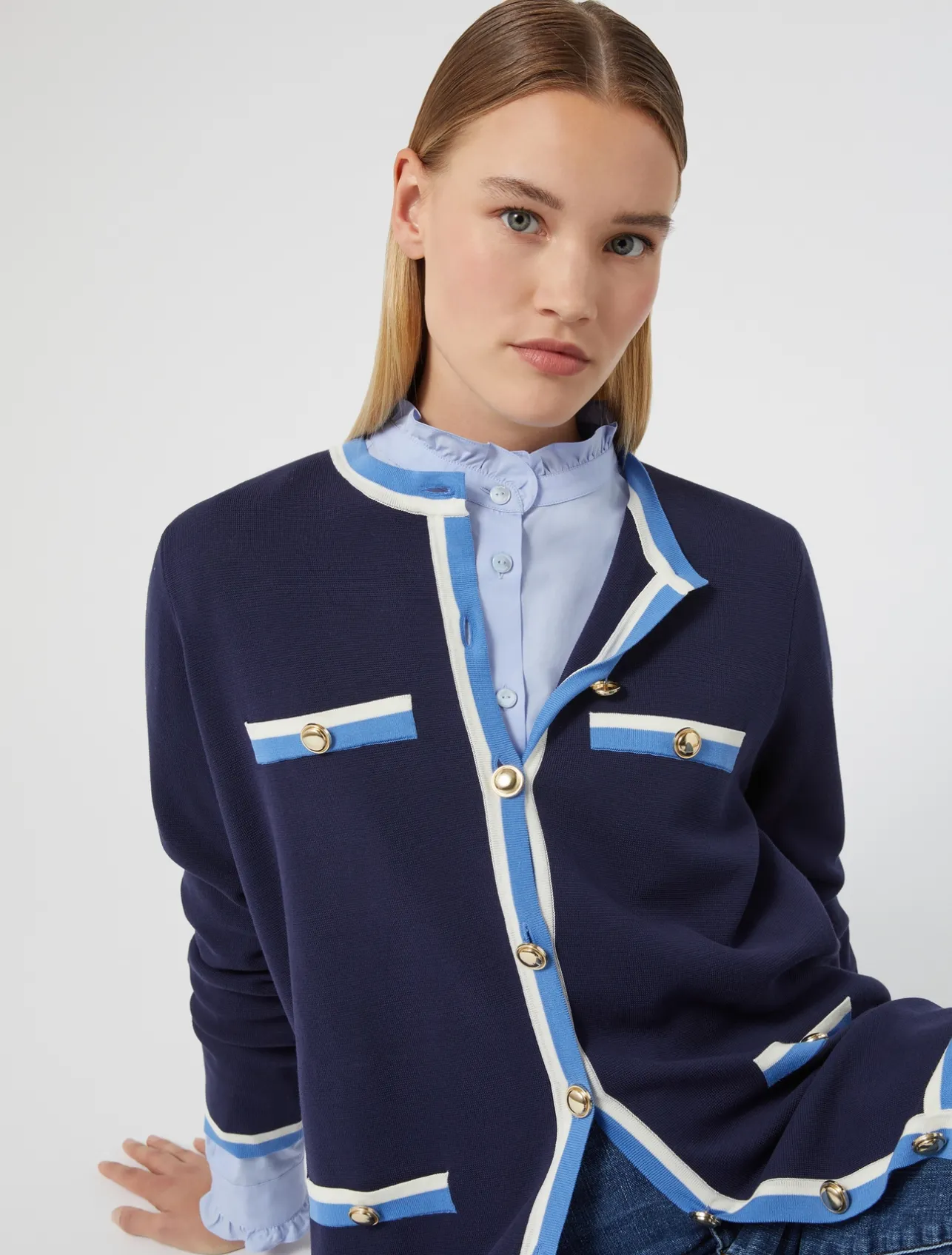Cardigan in cotone modal*Marina Rinaldi Clearance