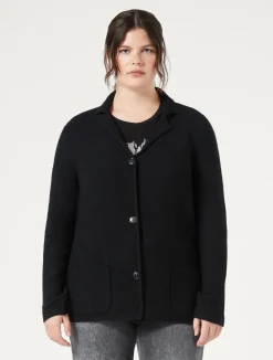Cardigan in filato di maglia e lana*Marina Rinaldi Discount
