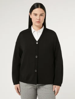 Cardigan in filato di maglia e lana*Marina Rinaldi Online