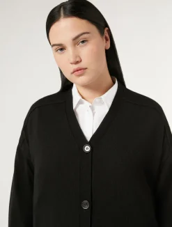 Cardigan in filato di maglia e lana*Marina Rinaldi Online