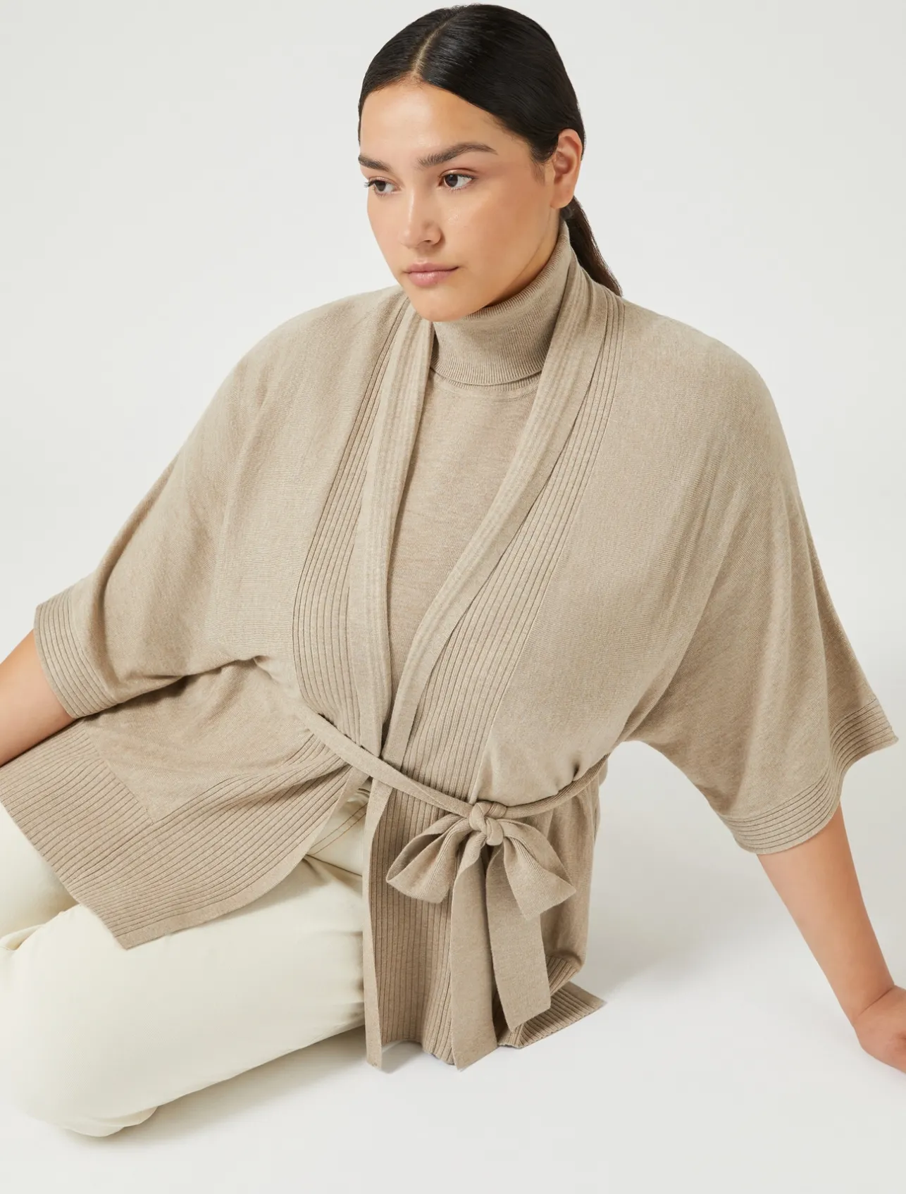 Cardigan in filato di viscosa*Marina Rinaldi Sale