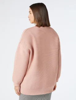 Cardigan in filato neoprene*Marina Rinaldi Hot