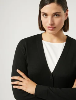 Cardigan in lana*Marina Rinaldi Fashion