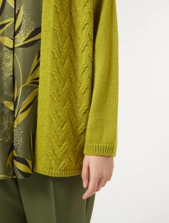 Cardigan in lana e lurex*Marina Rinaldi Hot