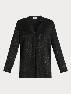 Cardigan in maglia con paillettes*Marina Rinaldi Clearance