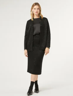 Cardigan in maglia con paillettes*Marina Rinaldi Clearance
