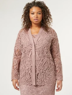 Cardigan in maglia con ricamo*Marina Rinaldi Hot