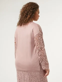 Cardigan in maglia con ricamo*Marina Rinaldi Hot