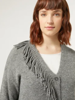 Cardigan in misto lana*Marina Rinaldi Hot