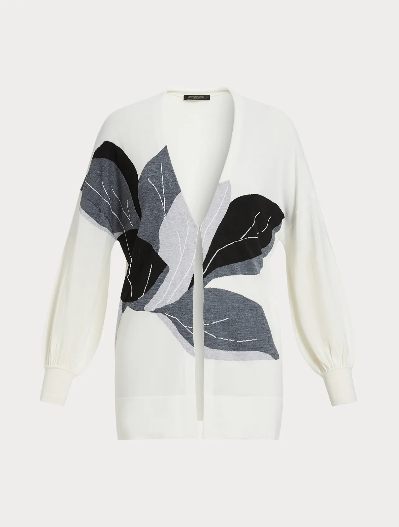 Cardigan in misto lana e seta*Marina Rinaldi Discount