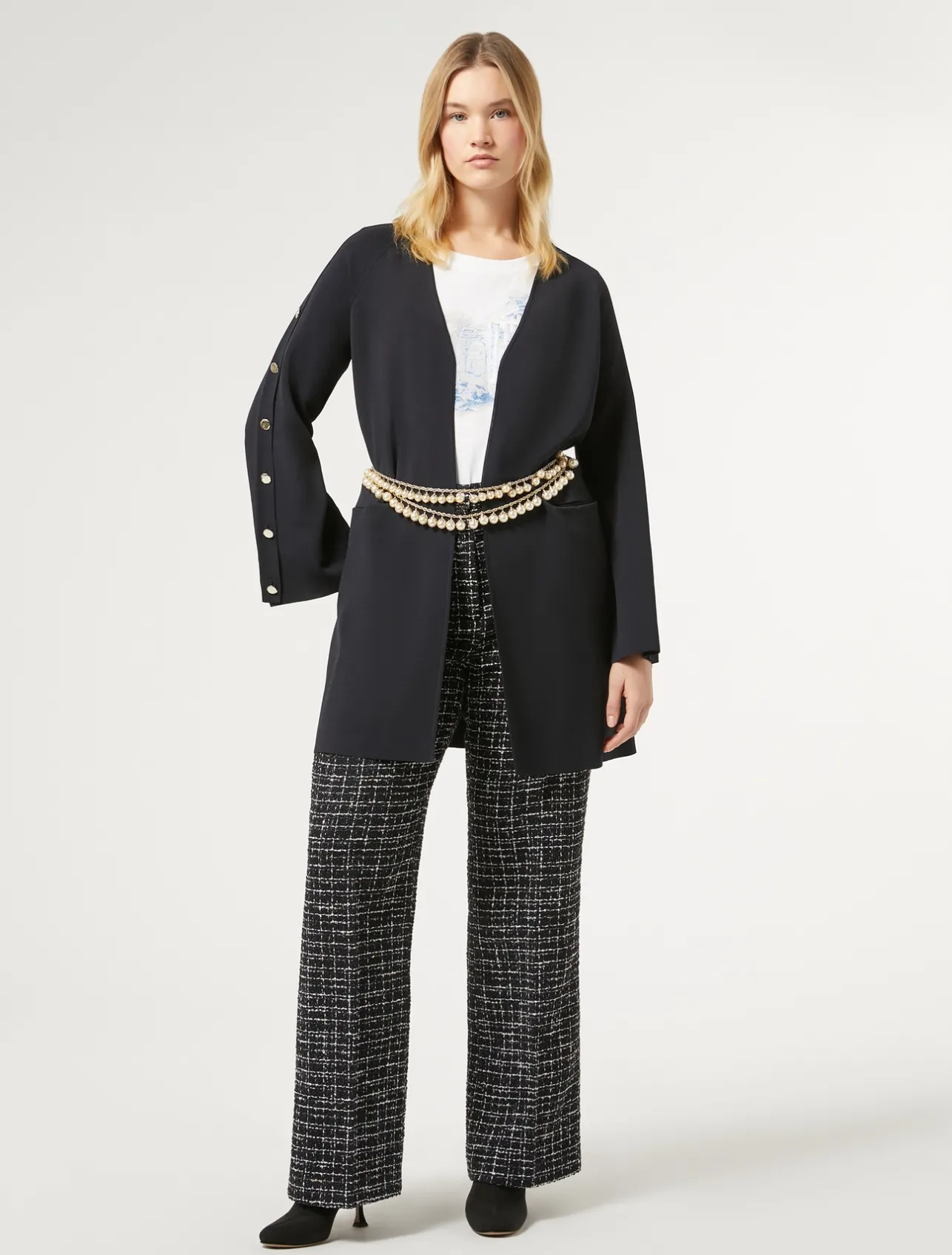 Cardigan in viscosa*Marina Rinaldi New