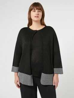 Cardigan in viscosa lurex*Marina Rinaldi Hot