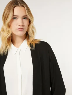 Cardigan in viscosa stretch crêpe*Marina Rinaldi Discount