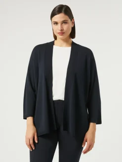 Cardigan in viscosa stretch crêpe*Marina Rinaldi Outlet