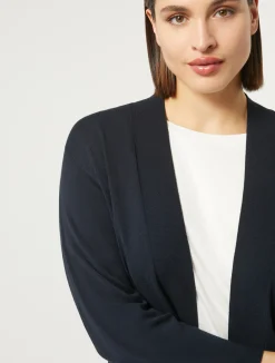 Cardigan in viscosa stretch crêpe*Marina Rinaldi Outlet