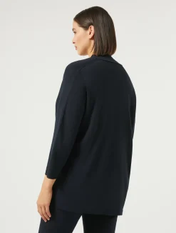 Cardigan in viscosa stretch crêpe*Marina Rinaldi Outlet