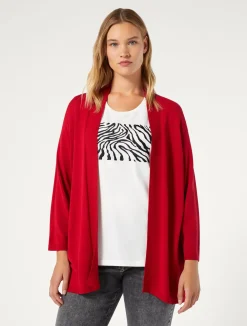 Cardigan in viscosa stretch crêpe*Marina Rinaldi Outlet