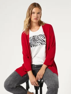 Cardigan in viscosa stretch crêpe*Marina Rinaldi Outlet
