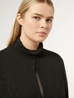 Cardigan in viscosa stretch*Marina Rinaldi Sale