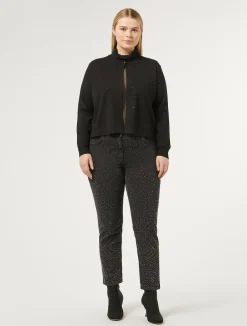 Cardigan in viscosa stretch*Marina Rinaldi Sale