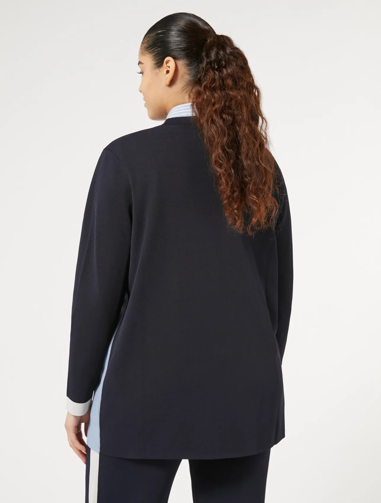 Cardigan in viscosa stretch*Marina Rinaldi Outlet
