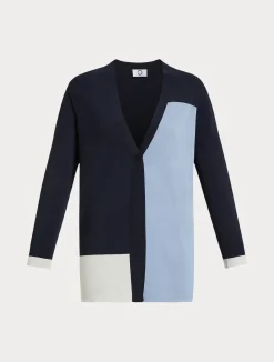 Cardigan in viscosa stretch*Marina Rinaldi Outlet