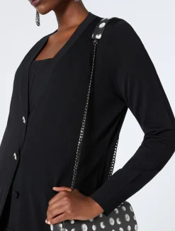 Cardigan lungo in viscosa*Marina Rinaldi New