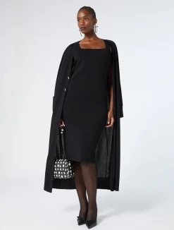 Cardigan lungo in viscosa*Marina Rinaldi New