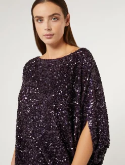 Casacca con paillettes*Marina Rinaldi Online