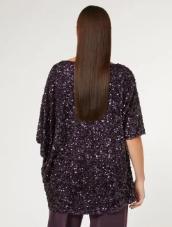 Casacca con paillettes*Marina Rinaldi Online