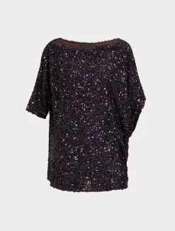 Casacca con paillettes*Marina Rinaldi Online