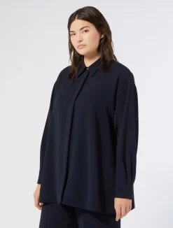 Casacca in cady triacetato*Marina Rinaldi Best