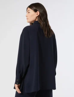 Casacca in cady triacetato*Marina Rinaldi Best